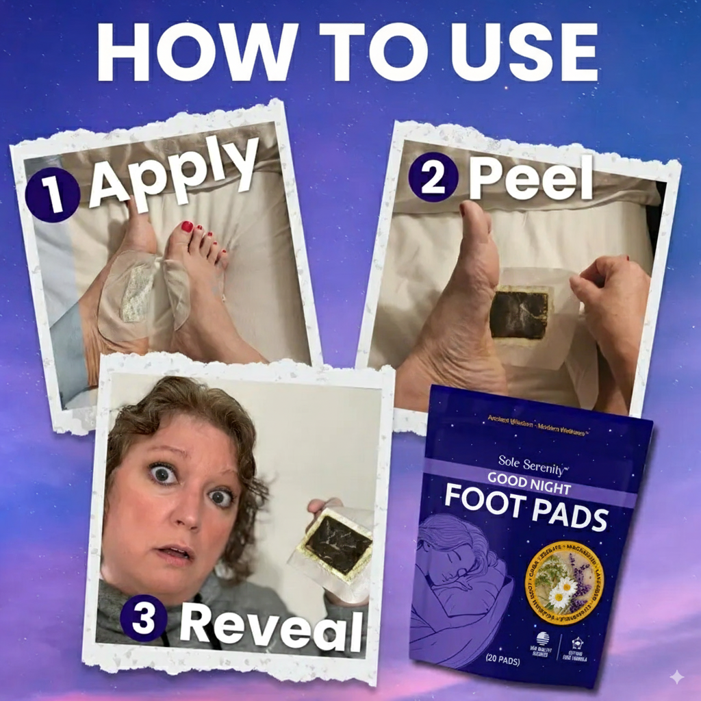 Detox Foot Pads For Sleep & Pain Relief