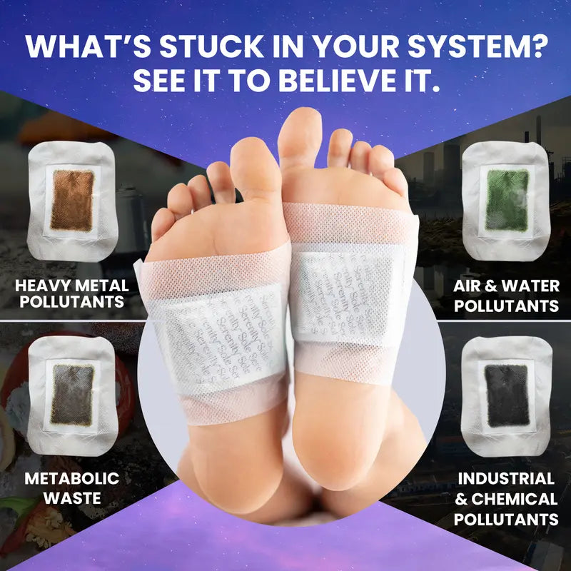 Detox Foot Pads For Sleep & Pain Relief